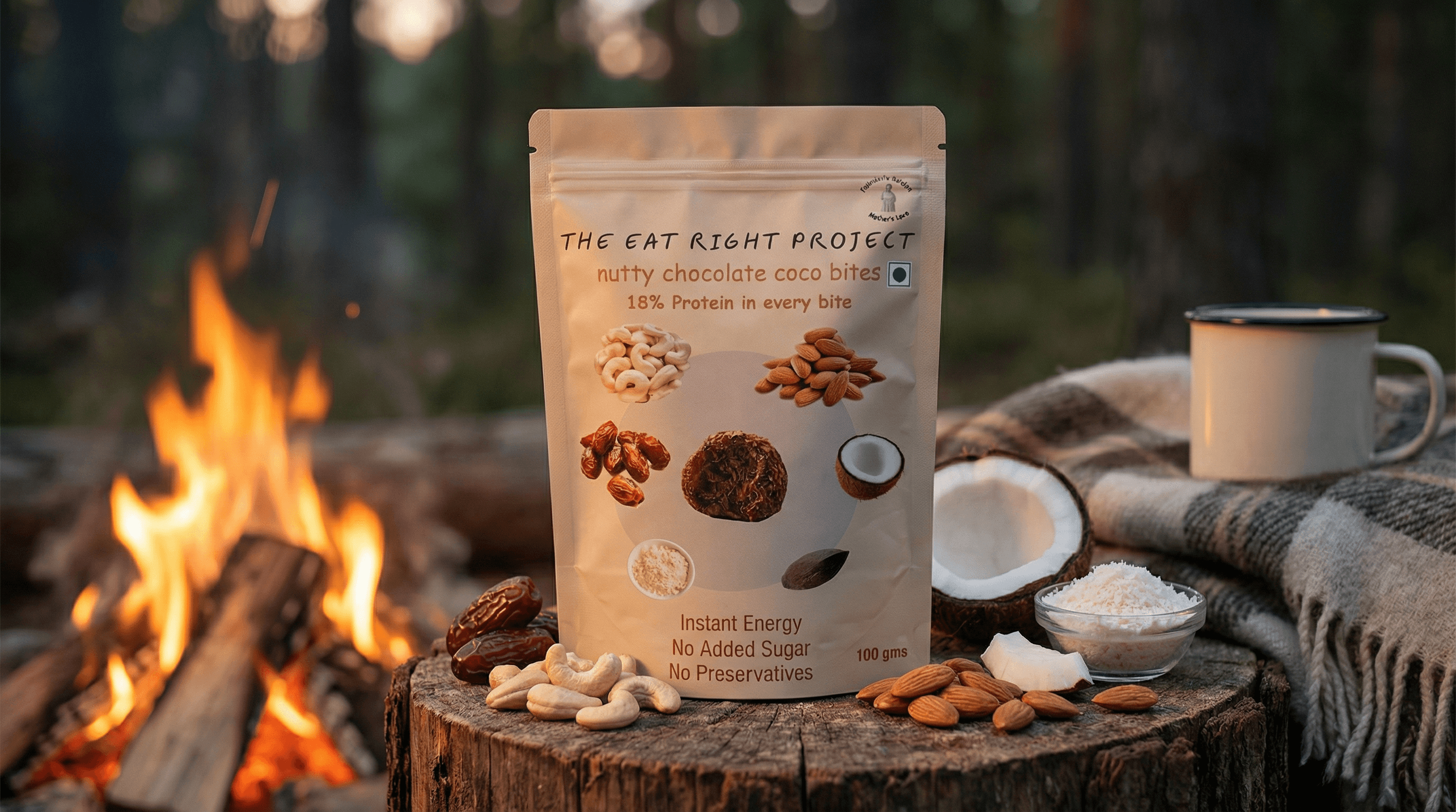 The Eat Right Project - Nutty Chocolate Coco Bites